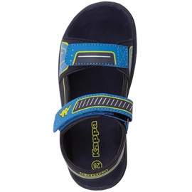 Sandali per bambini Kappa Paxos blu navy e blu 260864K 6733 2