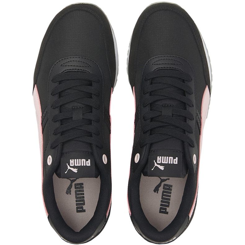 Scarpe Puma St Runner Essential nere e rosa 383055 05 nero 2