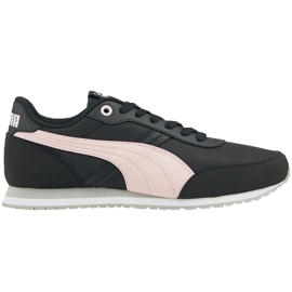 Scarpe Puma St Runner Essential nere e rosa 383055 05 nero 1