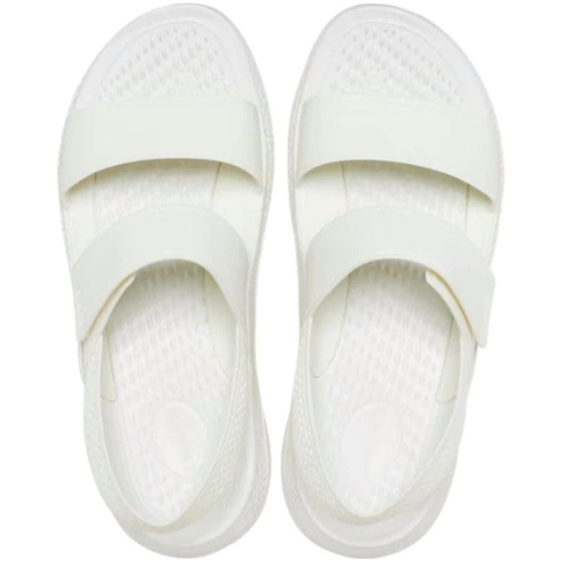 Sandali Crocs Literide 360 ​​da donna bianchi 206711 1CN bianca 2