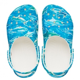 Zoccoli per bambini Crocs Classic Party Kids blu 207826 941 2