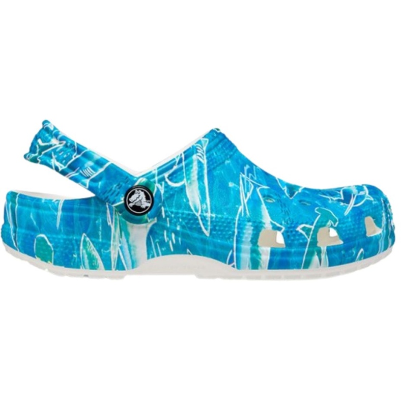 Zoccoli per bambini Crocs Classic Party Kids blu 207826 941 1