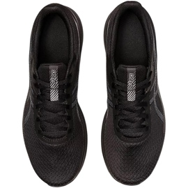 Asics Patriot 13 nere e grigie 1011B485 002 scarpe da corsa da uomo nero 2
