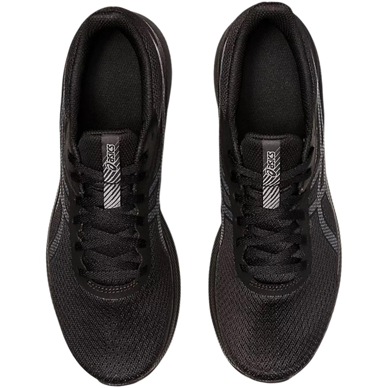Asics Patriot 13 nere e grigie 1011B485 002 scarpe da corsa da uomo nero 2