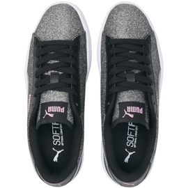 Scarpe per bambini Puma Smash v2 Glitz Glam argento 367377 26 2
