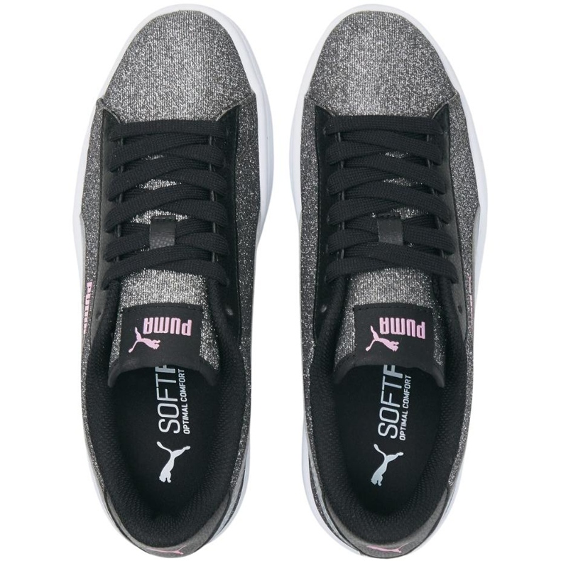Scarpe per bambini Puma Smash v2 Glitz Glam argento 367377 26 2