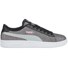 Scarpe per bambini Puma Smash v2 Glitz Glam argento 367377 26 d'argento 1