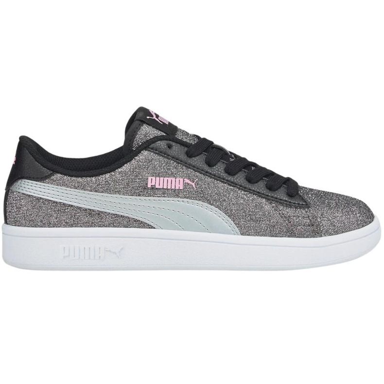 Scarpe per bambini Puma Smash v2 Glitz Glam argento 367377 26 1