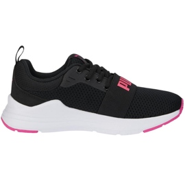 Scarpe per bambini Puma Wired Run Jr. nere 374214 20 nero 1