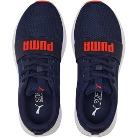 Scarpe per bambini Puma Wired Run Jr. blu navy 374214 21 2
