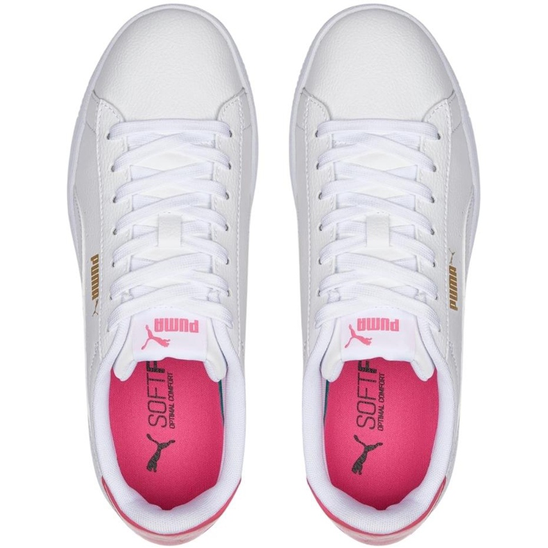 Scarpe Puma Vikky Lopro da donna bianche 385845 03 bianca 2