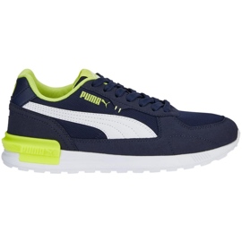 Puma Graviton Jr. blu navy 381987 14 scarpe per bambini 1