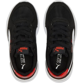 Scarpe da bambino Puma Graviton Ac Ps nere e rosse 381988 11 bianco 2