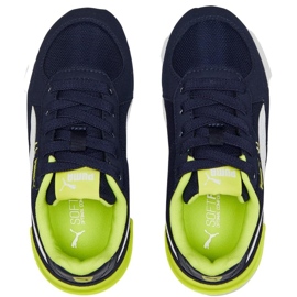 Scarpe da bambino Puma Graviton Ac Ps blu navy e verde 381988 14 2