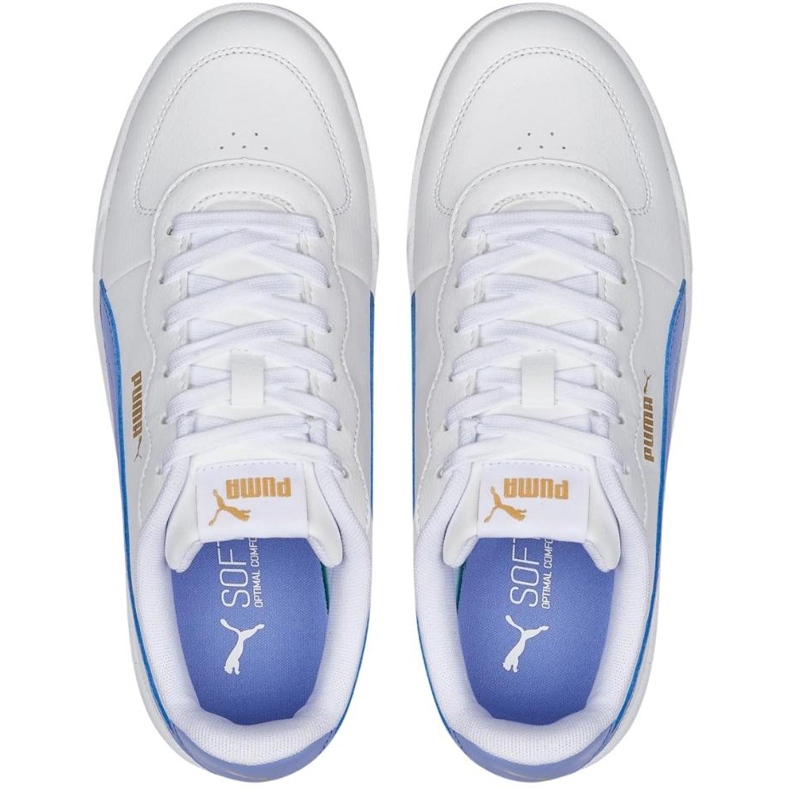 Scarpe da donna Puma Skye Clean bianco-blu 380147 13 bianca 2