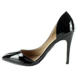 Bellissimi tacchi con una rientranza LT42 Black nero 1