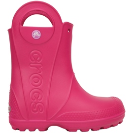Stivali Wellington per bambini Crocs rosa 12803 6X0 1