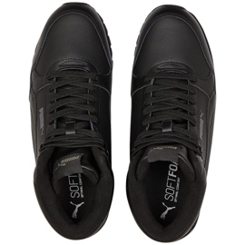 Scarpe Puma St Runner v3 Mid da uomo nere 387638 01 nero 2