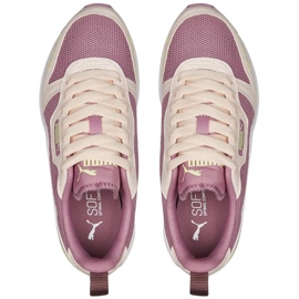 Scarpe da bambino Puma R78 Jr rosa 373616 31 2