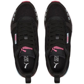 Scarpe da bambino Puma R78 Jr nere 373616 32 nero 2