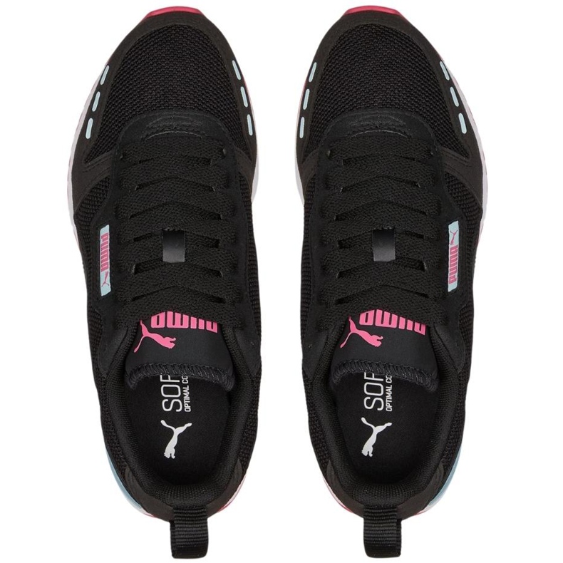 Scarpe da bambino Puma R78 Jr nere 373616 32 nero 2