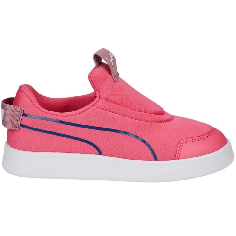 Scarpe da bambino Puma Courtflex v2 Slip On Ps rosa 374858 12 1