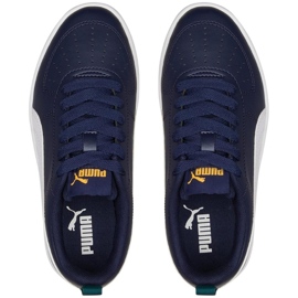 Scarpe da bambino Puma Rickie Jr, blu navy 384311 07 2