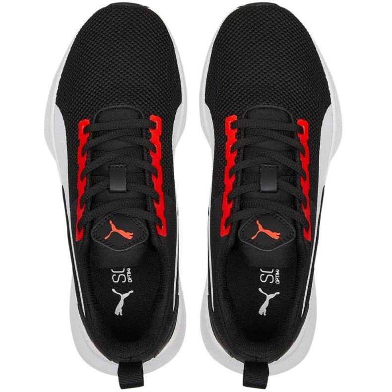 Puma Flyer Runner Jr. nere e bianche 192928 33 scarpe per bambini nero 2