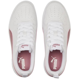 Scarpe da donna Puma Rickie bianco-rosa 387607 04 bianca 2