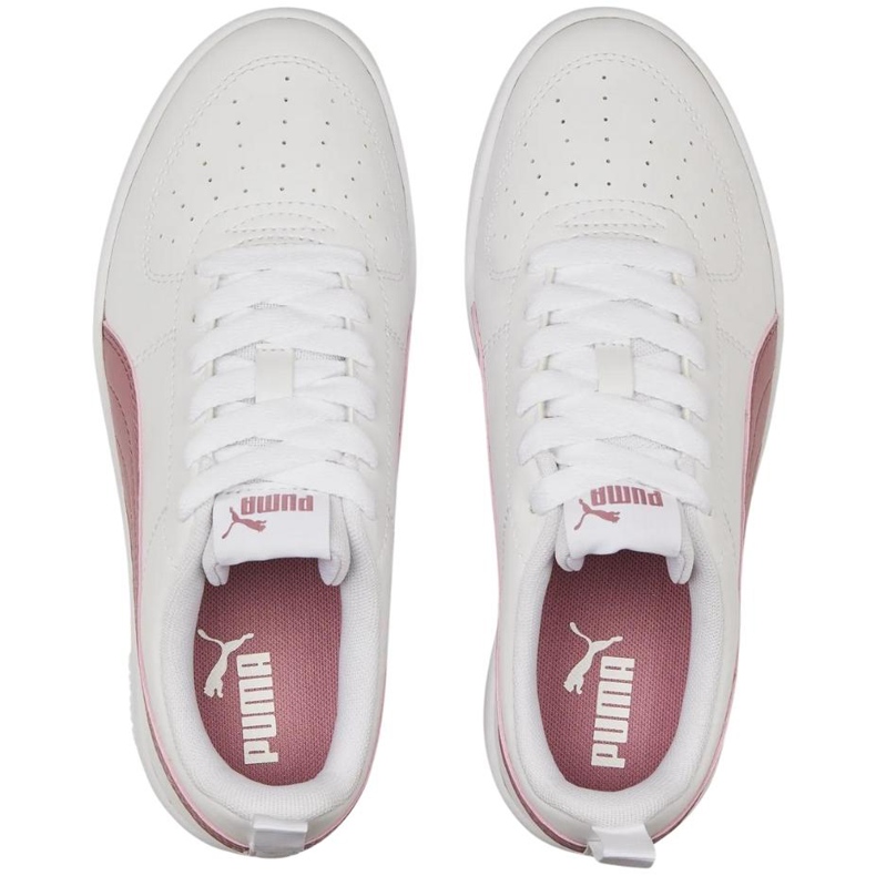 Scarpe da donna Puma Rickie bianco-rosa 387607 04 2