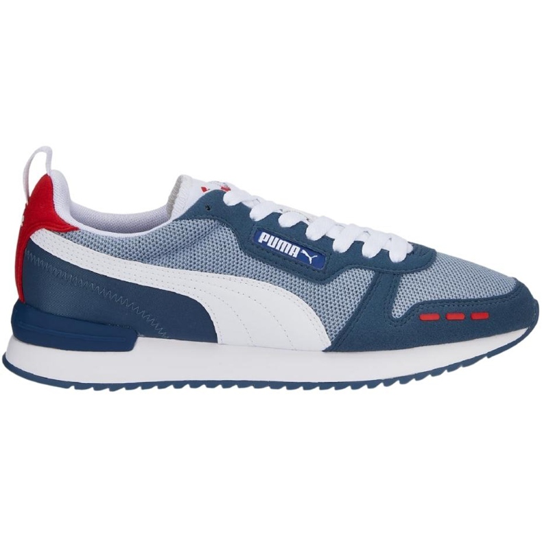Scarpe Puma R78 da uomo blu e bianche 373117 61 1