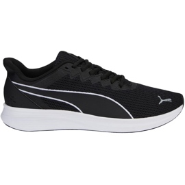 Scarpe da uomo Puma Transport Modern nere e bianche 377030 01 nero 1