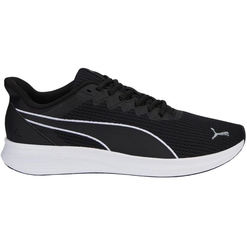 Scarpe da uomo Puma Transport Modern nere e bianche 377030 01 nero 1