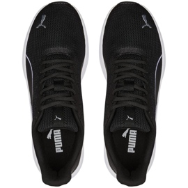 Scarpe da uomo Puma Transport Modern nere e bianche 377030 01 nero 2