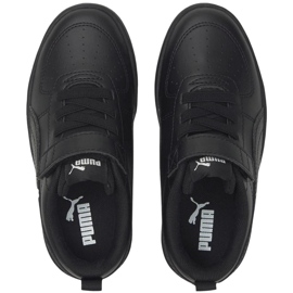 Scarpe da bambino Puma Rickie Ac Ps nere 385836 02 nero 2
