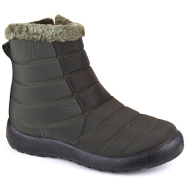 Scarponi da neve piatti isolanti verdi Potocki W WOL198A verde 1
