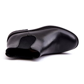 Diamantique Stivaletti Chelsea da uomo bassi neri Dymidi nero 1