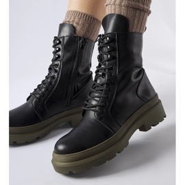 Sneakers nere con suola Quennie colorata nero 1