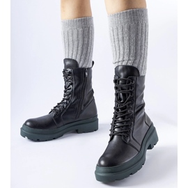 Sneakers nere con suola Quennie colorata nero 1