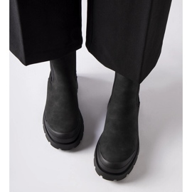 Stivaletti slip-on neri Big Star MM274319 nero 1