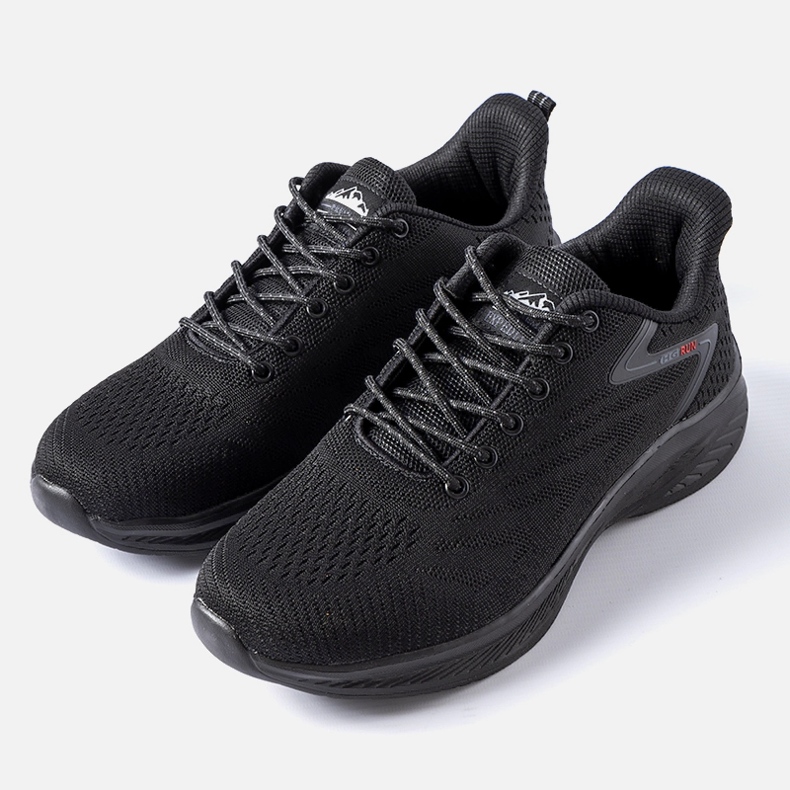 Sneakers leggere Parlesca da uomo di colore nero 1