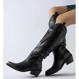 Stivali da cowboy Chapin classici neri isolanti nero 1