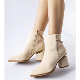 Stivaletti Hiney isolanti beige 1