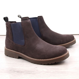 Stivaletti Filippo M PAW499B in pelle, marrone 1