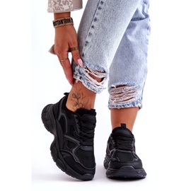Scarpe sportive nere da donna nero 7