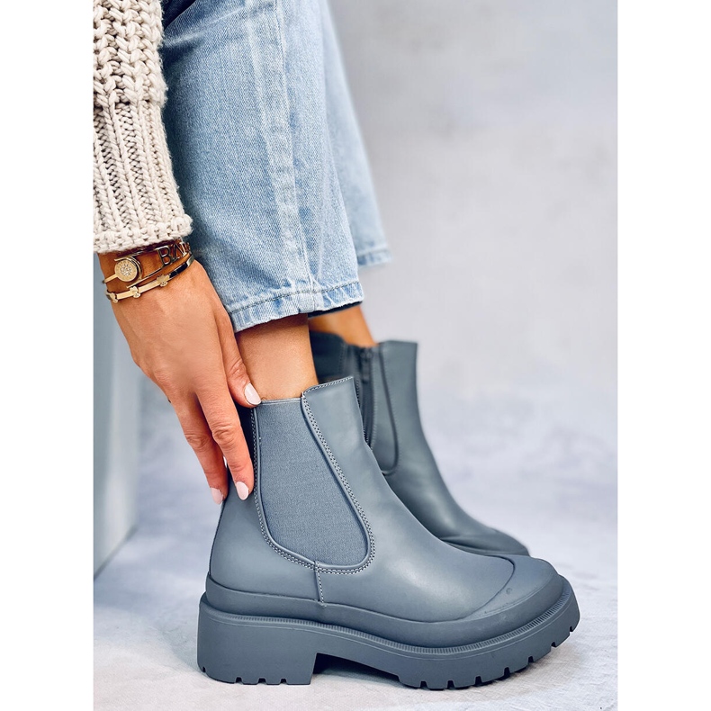 Stivali Carey LT.BLUE Jodhpur 2