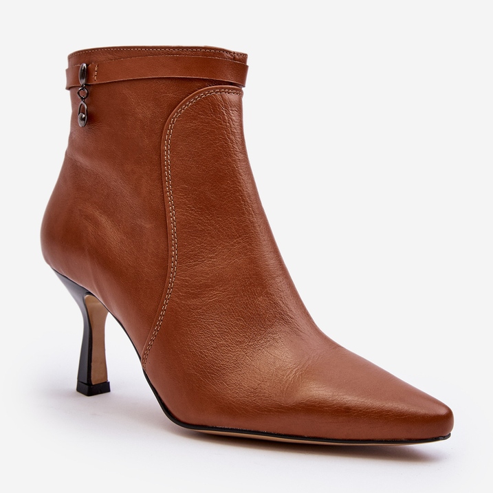 Stivaletti da Donna in Pelle Maciejka 06301-29 Marrone 2
