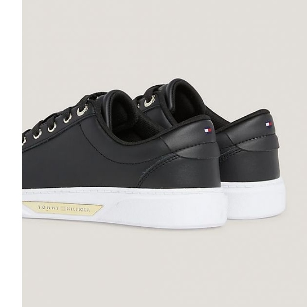 Tommy Hilfiger Scarpe Tommy Hilfigker Golden Hw Court Sneaer W FW0FW075600GJ nero 1