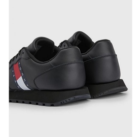 Scarpe Tommy Hilfiger Leather Runner Ess M EM0EM008980GK nero 1