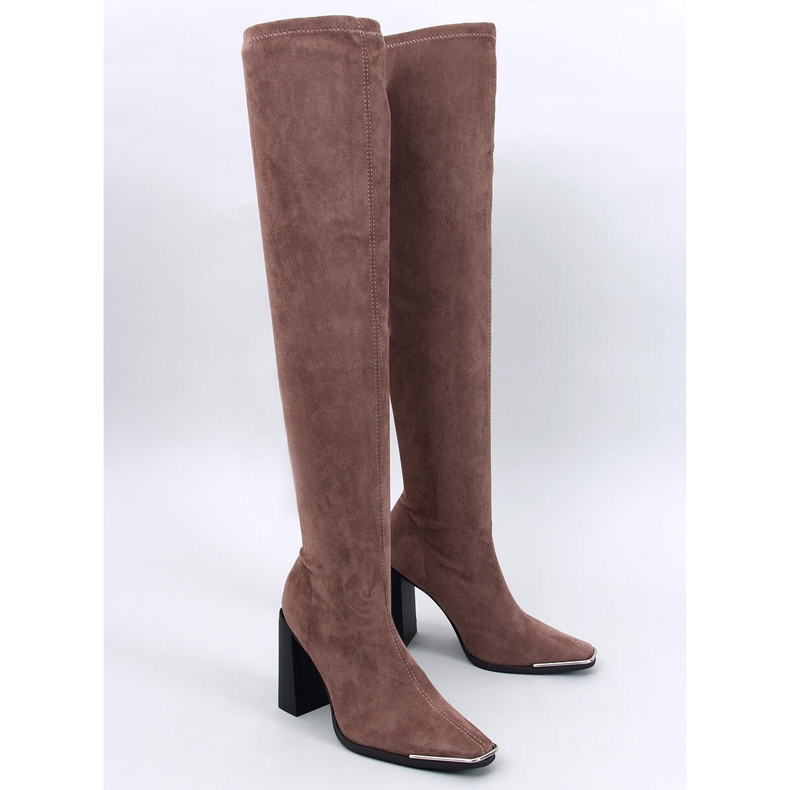 Tacchi alti Marlone Khaki marrone 1